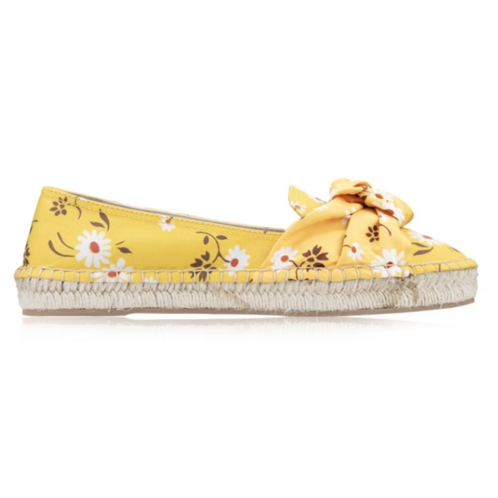 MIU MIU FLORAL SLIP-ON ESPADRILLES